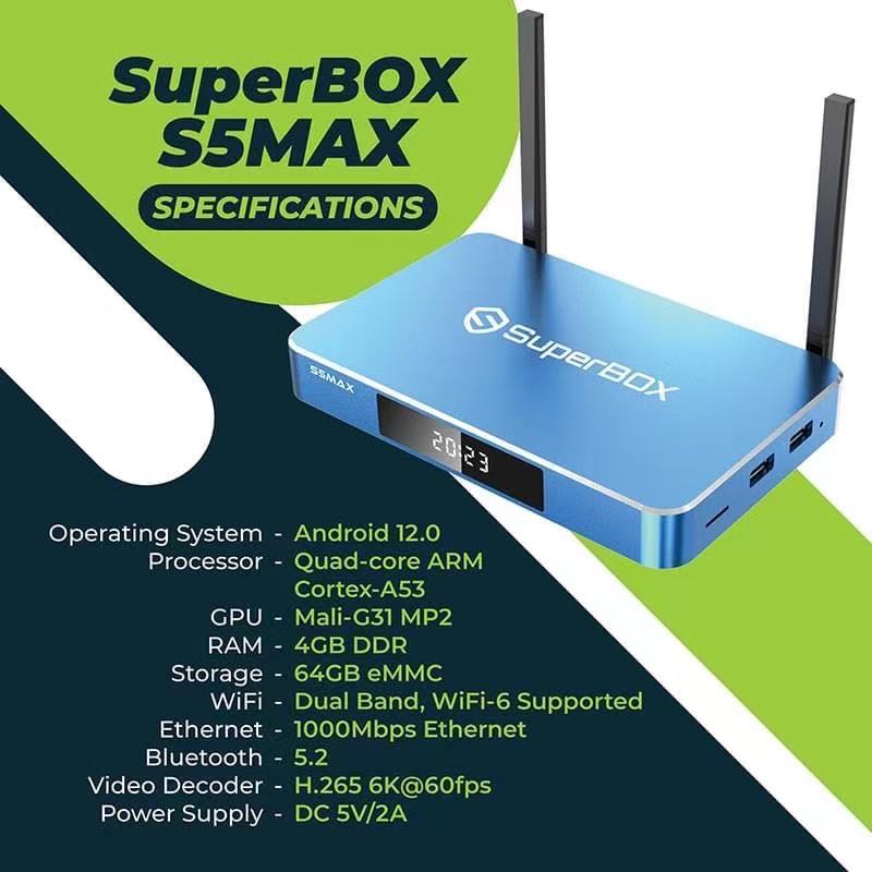 SUPERBOX S5 Max