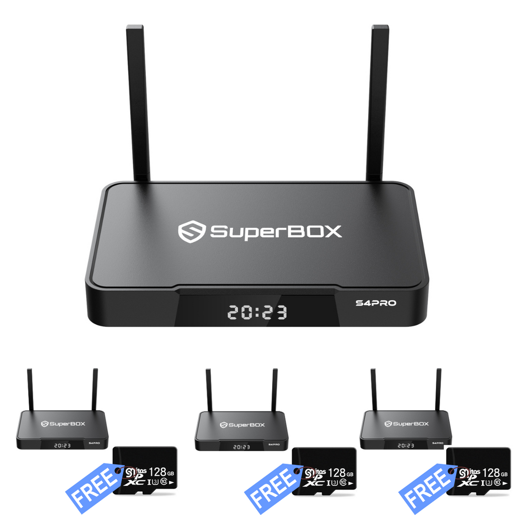 Superbox S4 Pro (3-Pack) Bundle