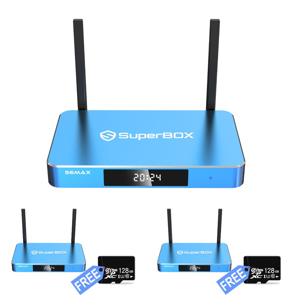 Superbox S6 Max (2-Pack) Bundle