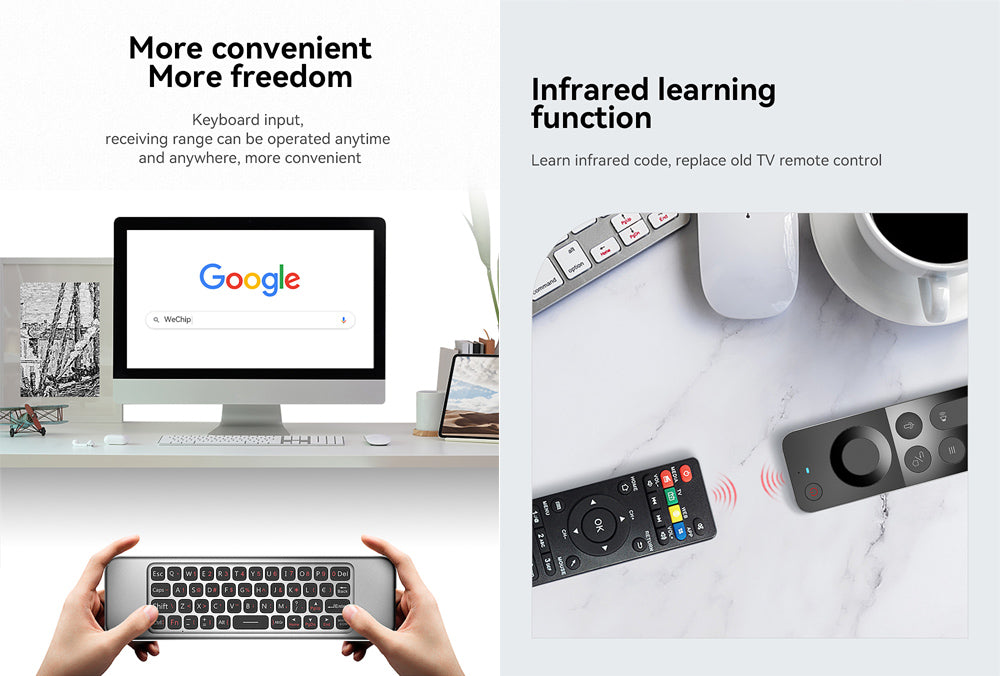 Keyboardvoice Box Wireless Keyboard with Air Mouse and Voice Control – Superbox Official
