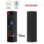 Wireless Backlit Air Mouse/Keyboard with Smart Voice Remote Control