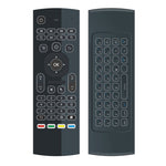 Wireless Backlit Air Mouse/Keyboard with Smart Voice Remote Control